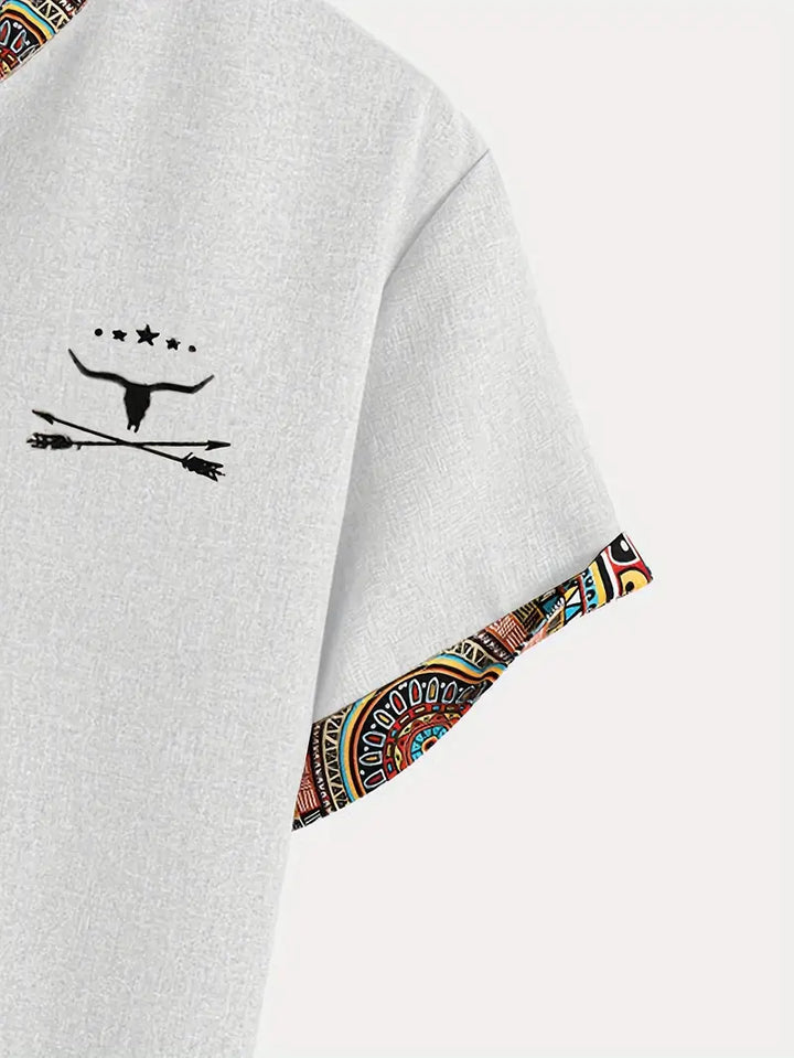 Жеко - Елегантна риза с къси ръкави