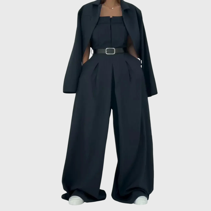 Анна - Дамски комплект бюстие и яке