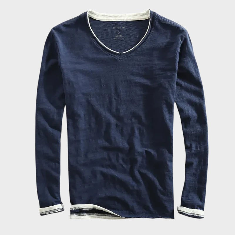 Бернардо – Памучна риза с дълъг ръкав