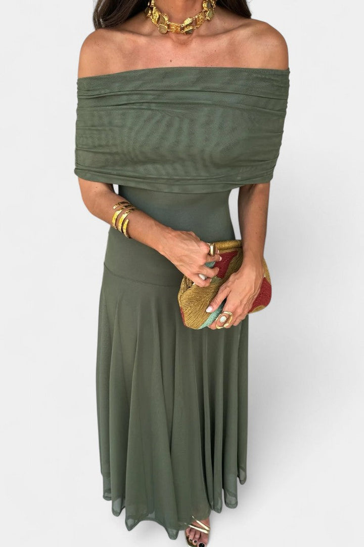 Рената - Макси рокля с едно рамо