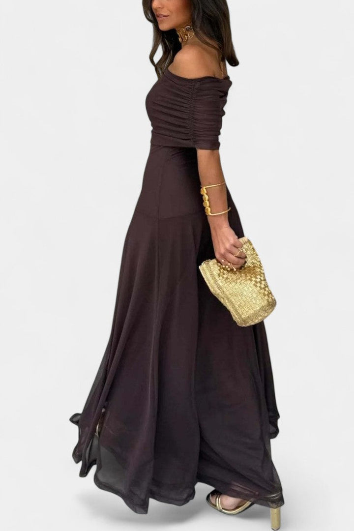 Рената - Макси рокля с едно рамо