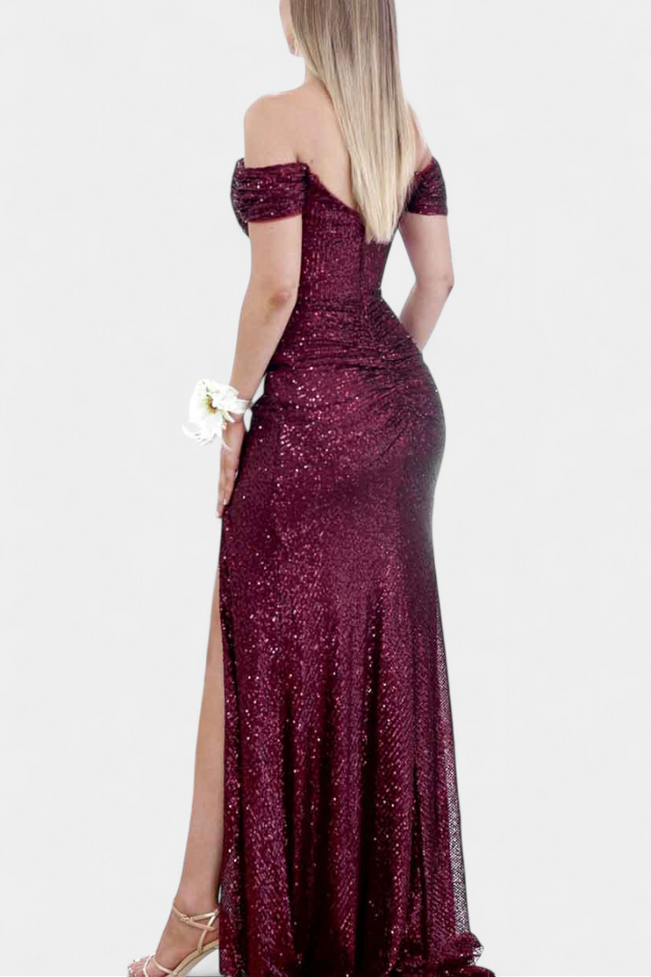 Рената Халджина Русалка без презрамки с пайети