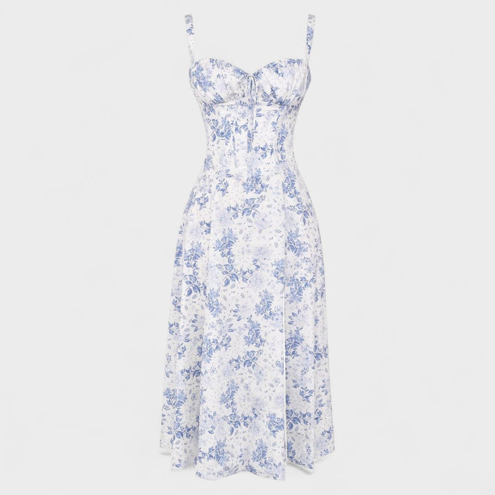 Петра - Корсетна Миди Рокля