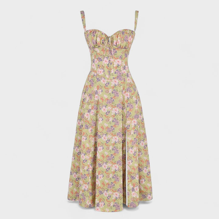 Петра - Корсетна Миди Рокля