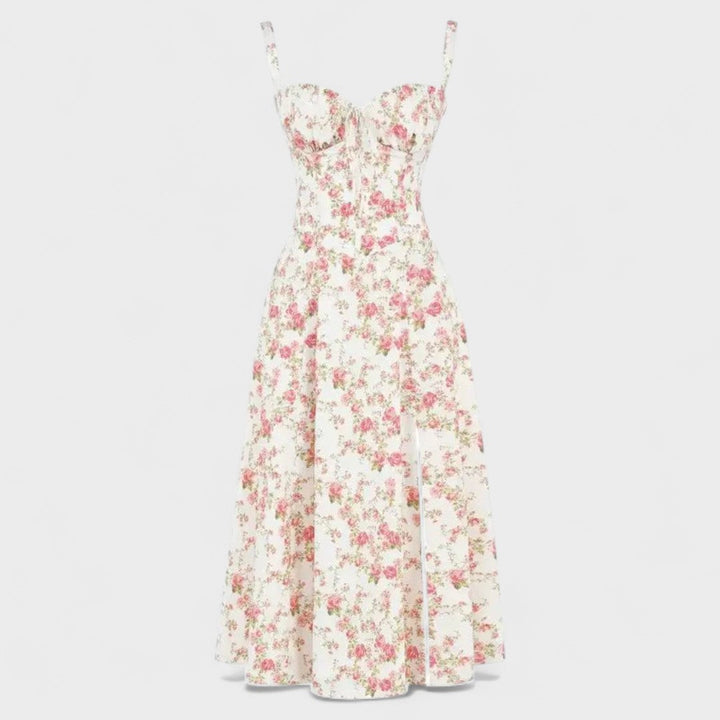 Петра - Корсетна Миди Рокля